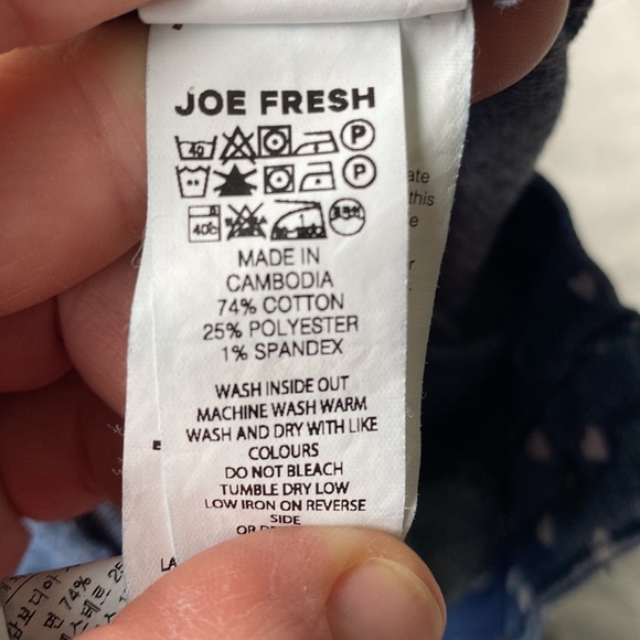 Heart pattern Jeans with stretch size 7 - Picture 8 of 8